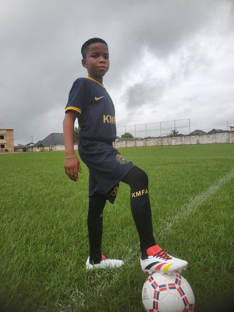 Kerry Miles Football Academy players