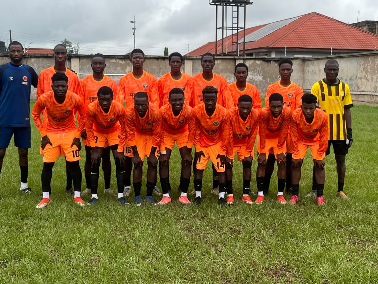 Football academy players